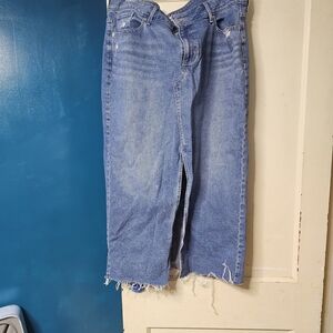 Maurices Blue Denim Skirt